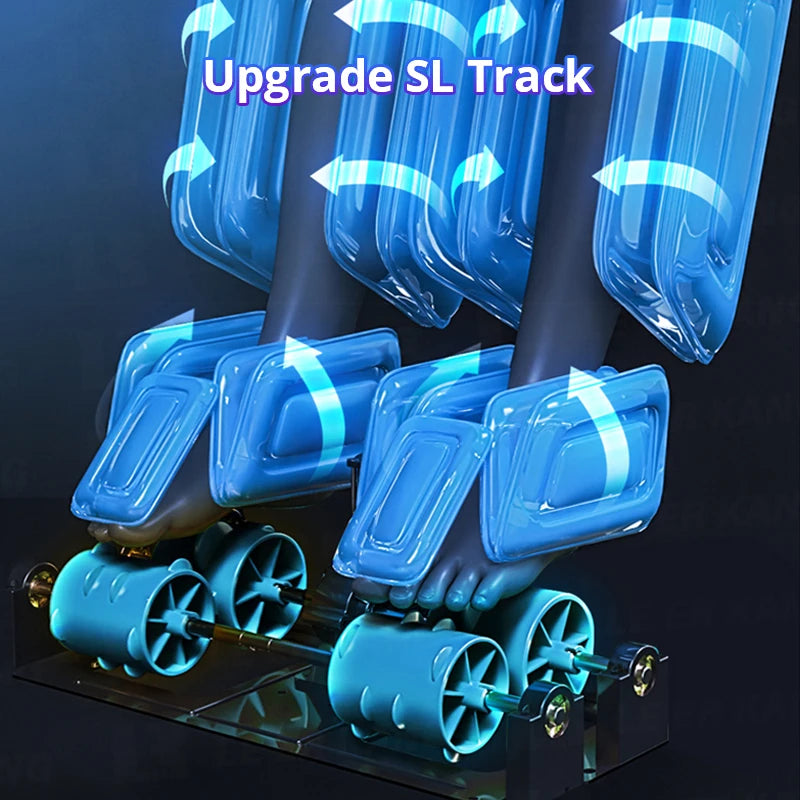 Airbags épaules, bras, jambes et pieds — maintien homogène