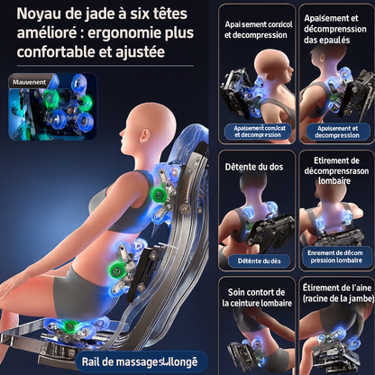 Gamme de coloris ukLife 5888 : Black Gray, White Gray, Black Blue, Black Brown, Starry Blue