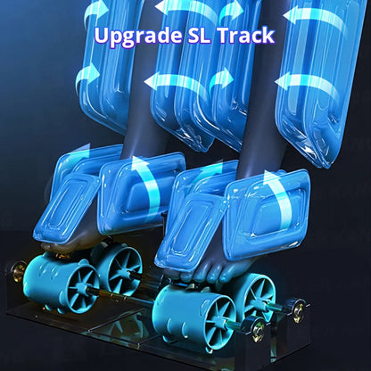 Airbags épaules, bras, jambes et pieds — maintien homogène