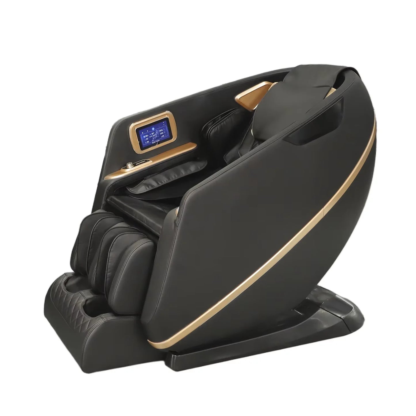 Extension électrique des jambes — réglage de longueur et appuis précis